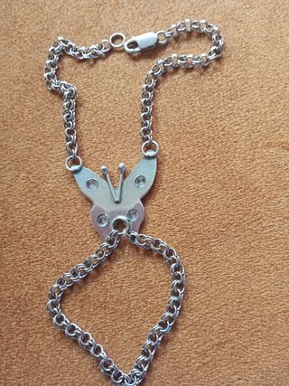 Pulsera Plata 925 Mariposa