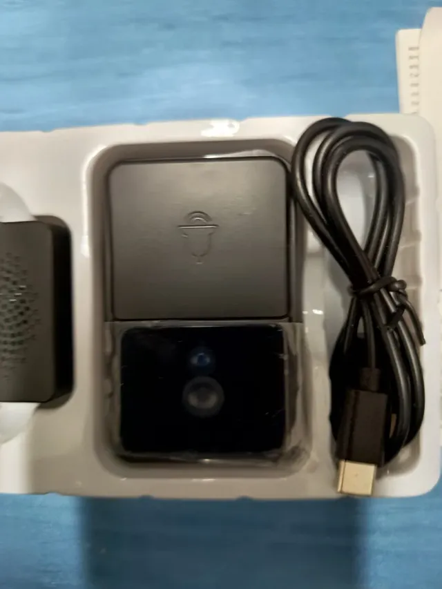 Timbre Inteligente Negro con Cable USB