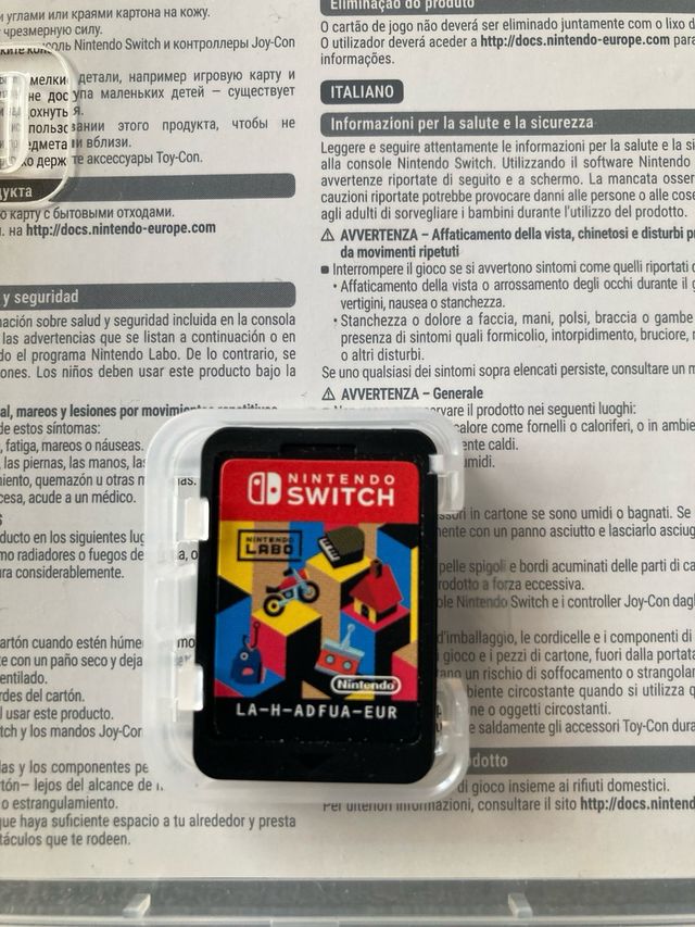 Nintendo Labo toy con 01