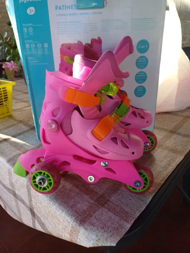 Patines niña 3 ruedas Talla 25-28