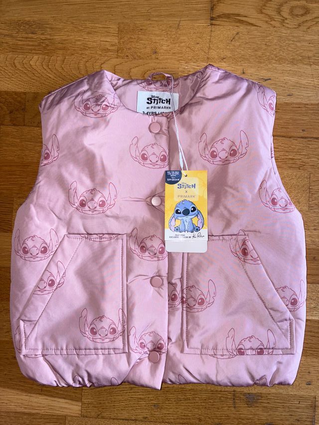Chaleco infantil Stitch