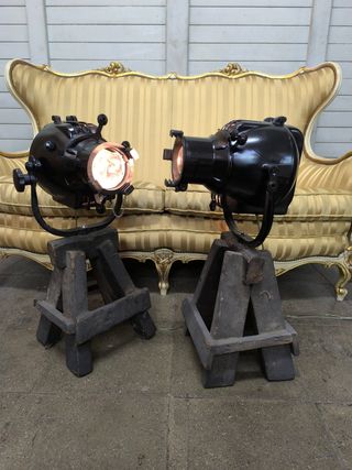 Lámparas Foco Vintage Años 60. Precio unidad.