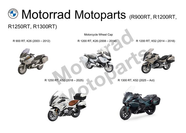 2 Tapas Aniv BMW R1200RT R1250RT R1300RT