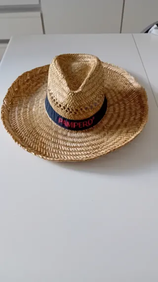 Cappello di paglia con fascia Pampero