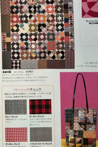 Revista "Patchwork Quilt tsushin", japonés. 2003
