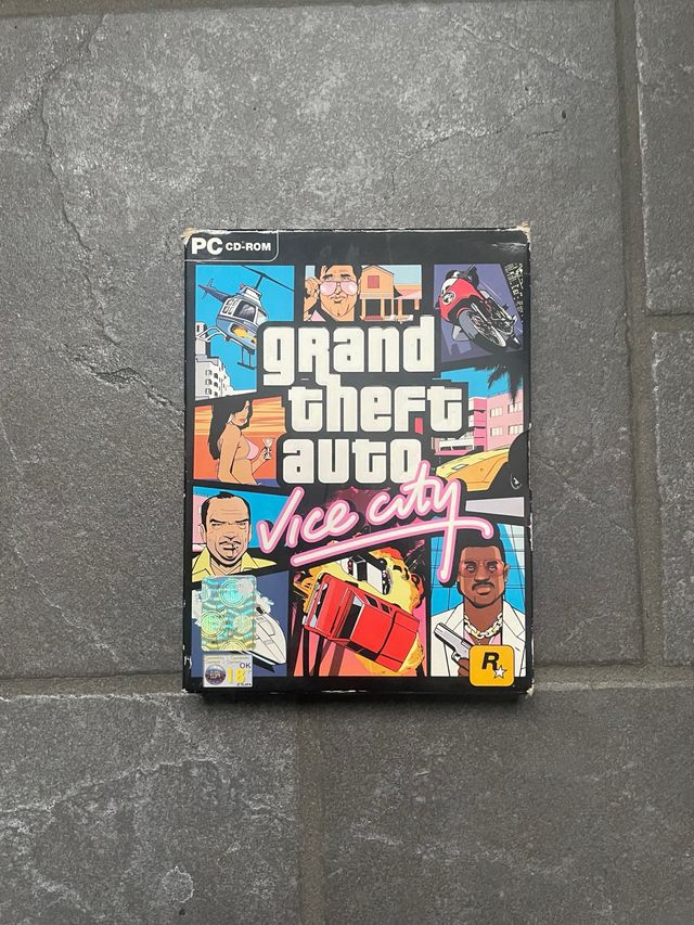 GTA Vice City PC-Big Box