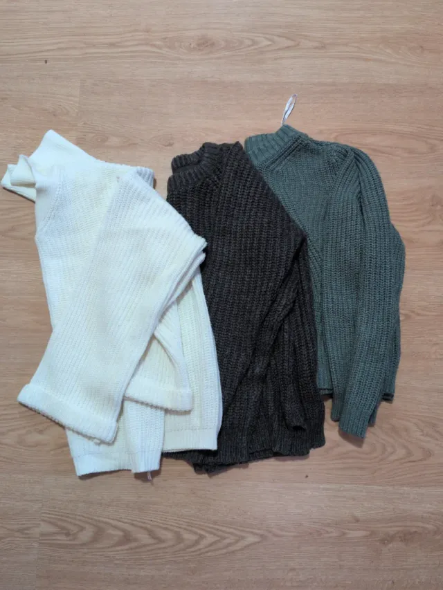 Lote 3 jerséis talla única