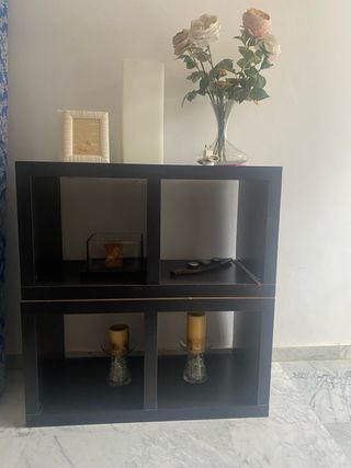 estantería Mueble salón IKEA marrón