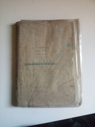 Lote libros escolares antiguos 1