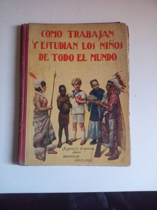 Lote libros escolares antiguos 1