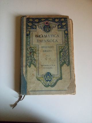 Lote libros escolares antiguos 1