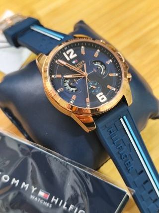 Reloj Tommy Hilfiger Caballero 1791474 Azul/plata