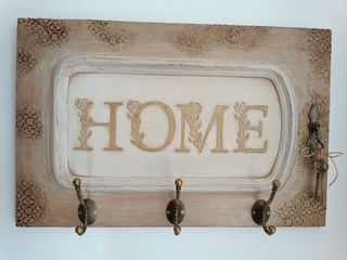 Perchero Shabby chic artesanal