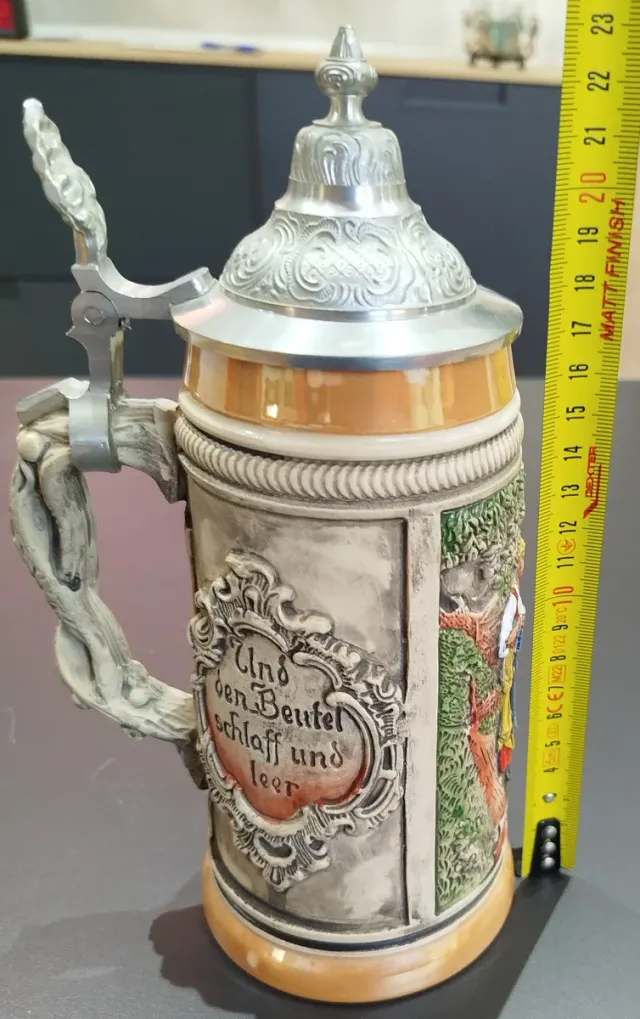 Jarra cerveza alemana Lindenwirtin