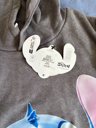 Sudadera Stitch Talla 14-15 años nueva a estrenar