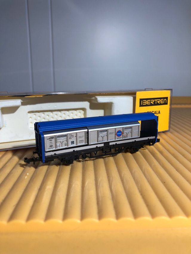 Vagón Transfesa Ibertren 335 puertas correderas