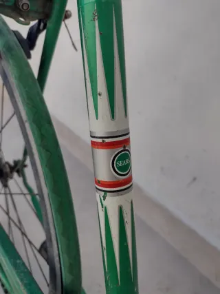 Bicicleta Vintage Verde