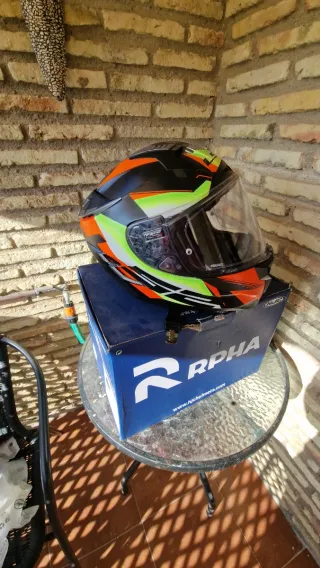 Casco LS2 Challengers.  TallaL