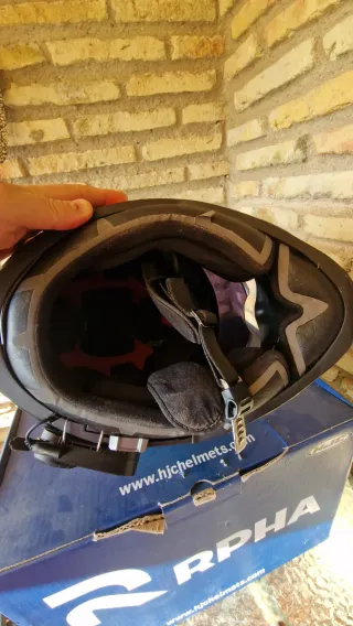 Casco LS2 Challengers.  TallaL