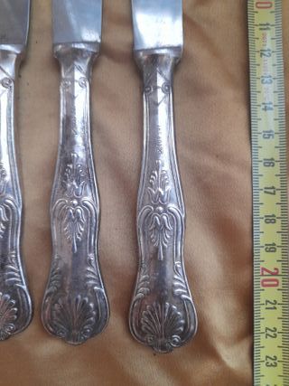 6 Antichi Coltelli da Tavola