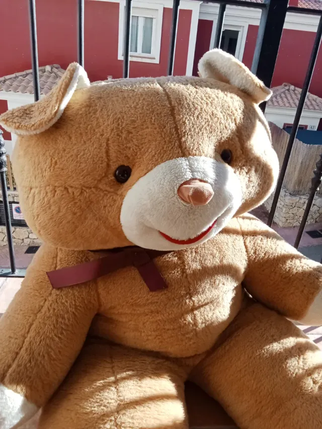 Peluche grande orso bruno