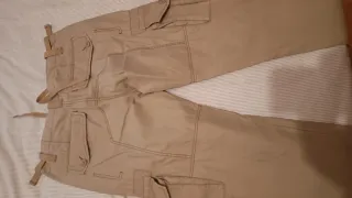 Pantalón Springfield Talla 44 Beige