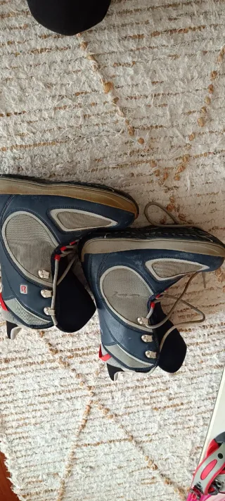 Botas de Snowboard Azules talla 41