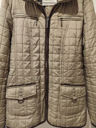 Chaqueta Canda Beige Mujer