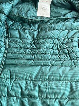 Chaleco plumífero Esprit verde talla 38/40