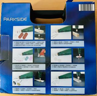 Herramienta Parkside 24V 20.000 RPM maletín