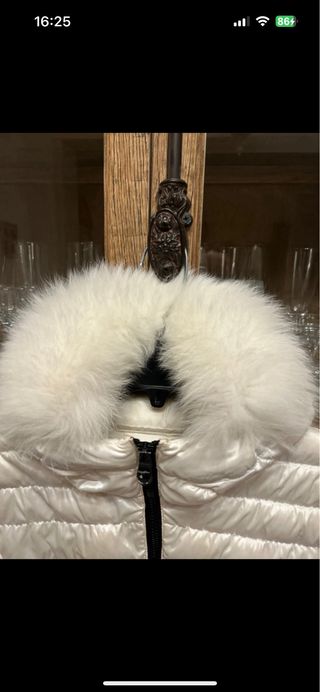 Piumino Refrigiwear Bianco con Cappuccio