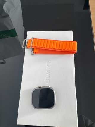 Apple Watch Ultra 49mm Caja + Correa Naranja