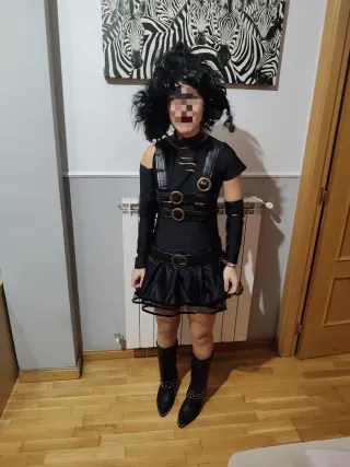 Disfraz Mujer Eduardo Manostijeras Talla xs