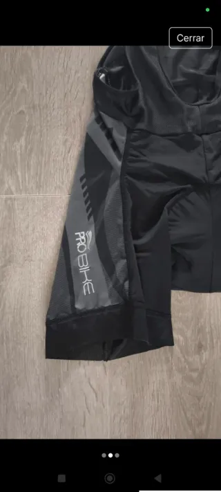 Maillot Ciclismo Negro