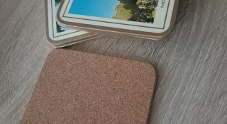 Posavasos Vintage, ciudad de York (UK) Años 60-70