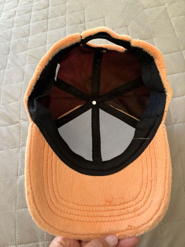 Cappello in pile taglia unica arancione