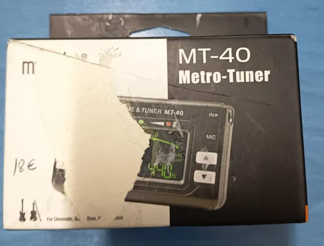 Metrónomo y Afinador Musedo MT-40