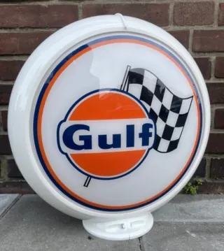 Globo Gulf per Pompa Benzina