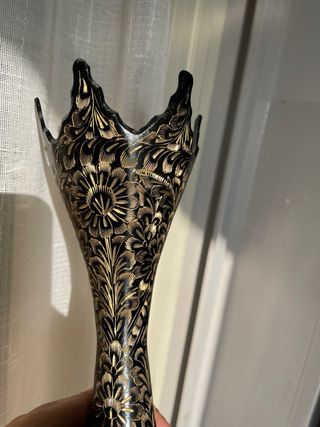 Vaso vintage decorato