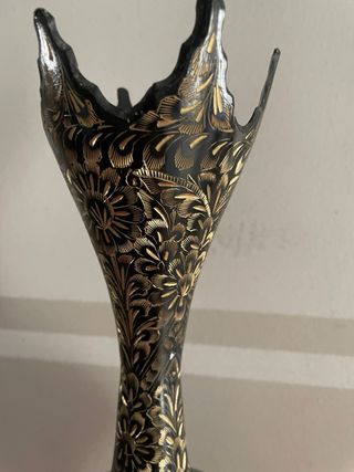 Vaso vintage decorato