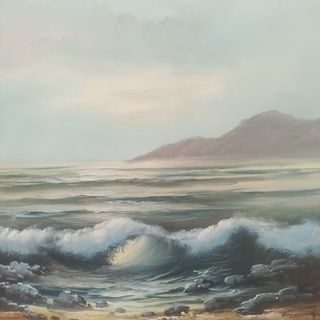 Quadro a olio su tela firmato