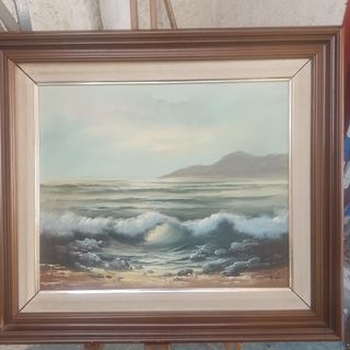 Quadro a olio su tela firmato