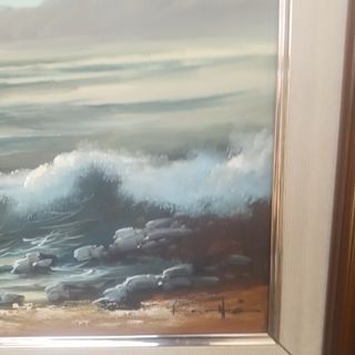 Quadro a olio su tela firmato