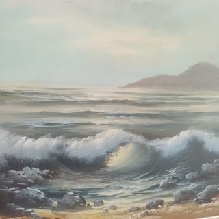 Quadro a olio su tela firmato