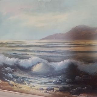 Quadro a olio su tela firmato