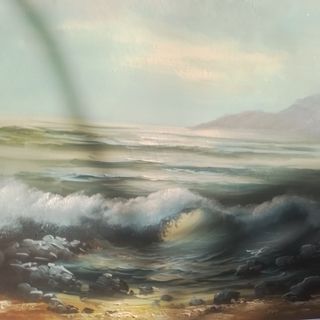 Quadro a olio su tela firmato