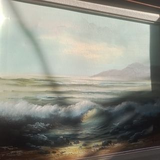 Quadro a olio su tela firmato