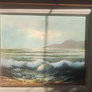 Quadro a olio su tela firmato