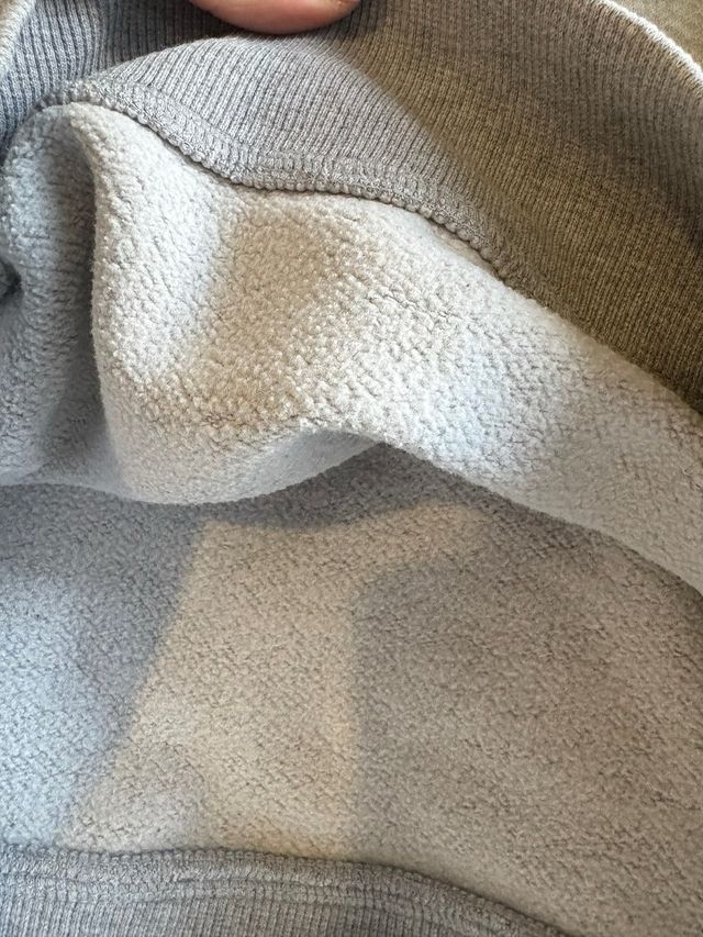 Felpa Adidas con cappuccio grigia taglia S