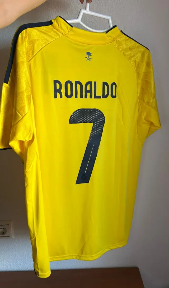 Camiseta Al Nassr FC Amarilla Talla L Adidas